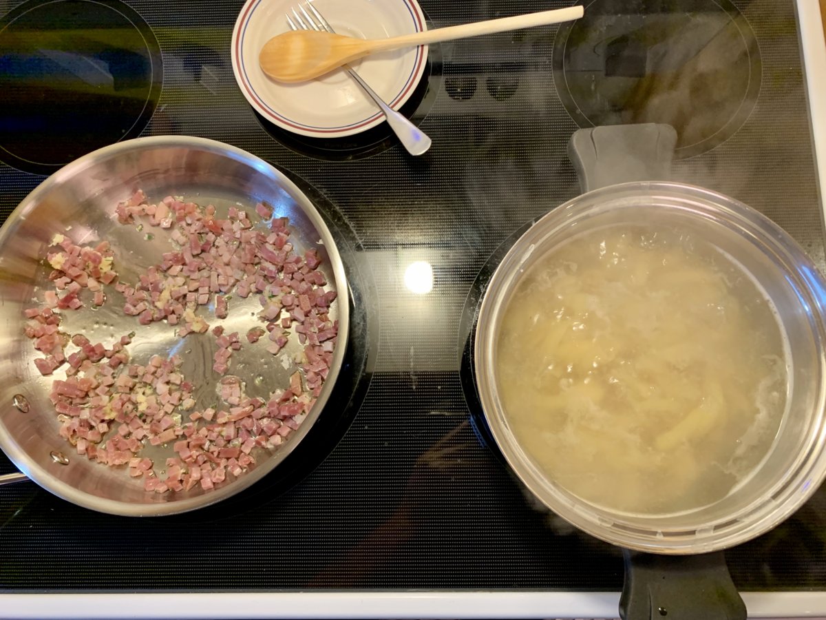 Making the pasta