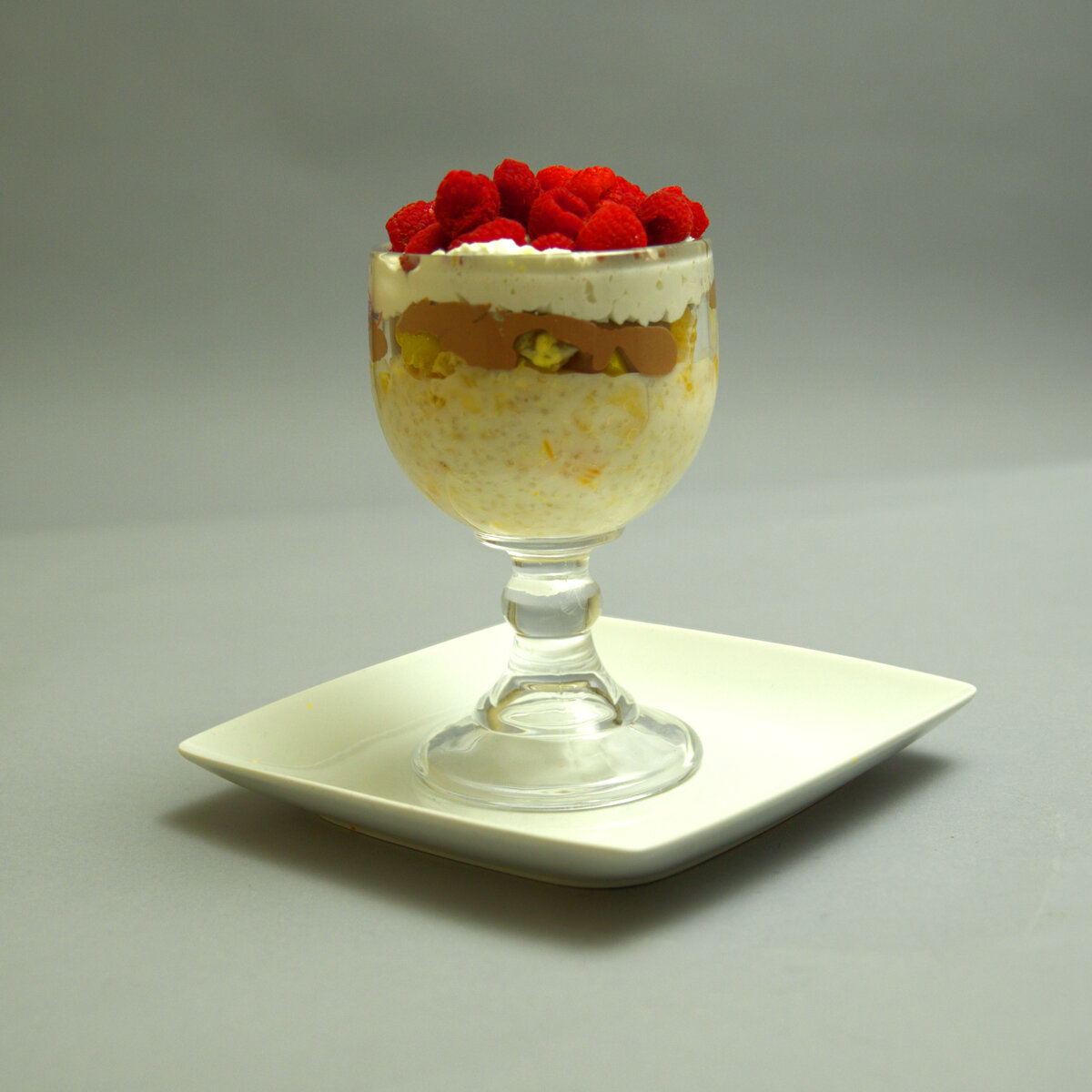 Mango, Orange and Quinoa Fruit Parfait