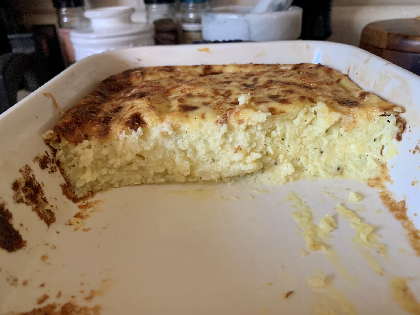 Mashed Potato Soufflé Light & Fluffy