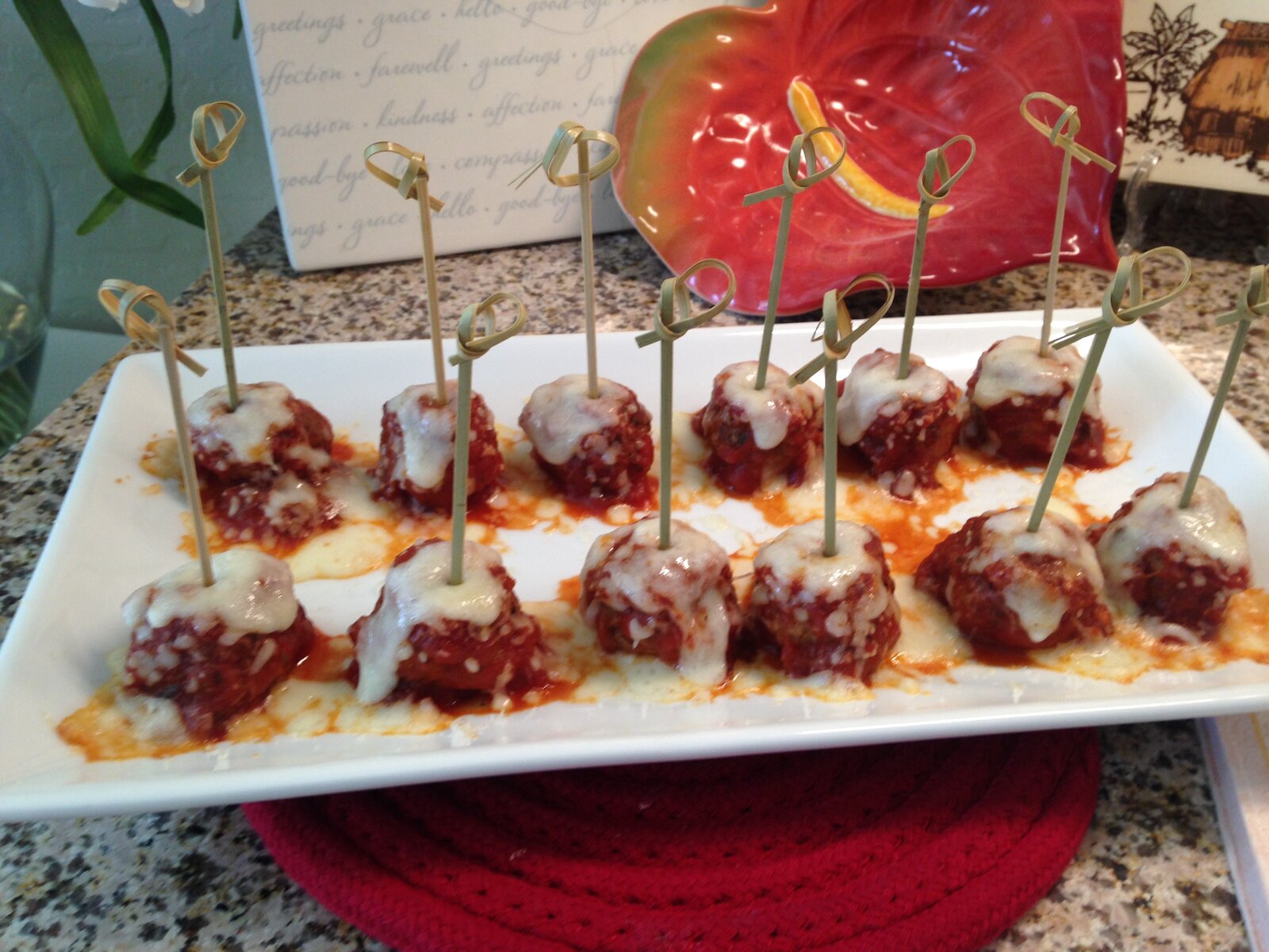 Meatball Parmesan Appetizers