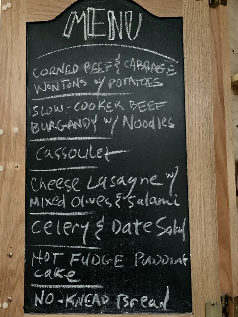 Menu Plan