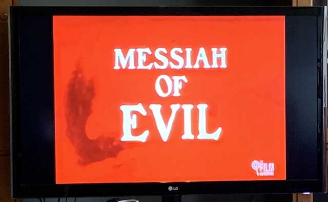 Messiah Of Evil!