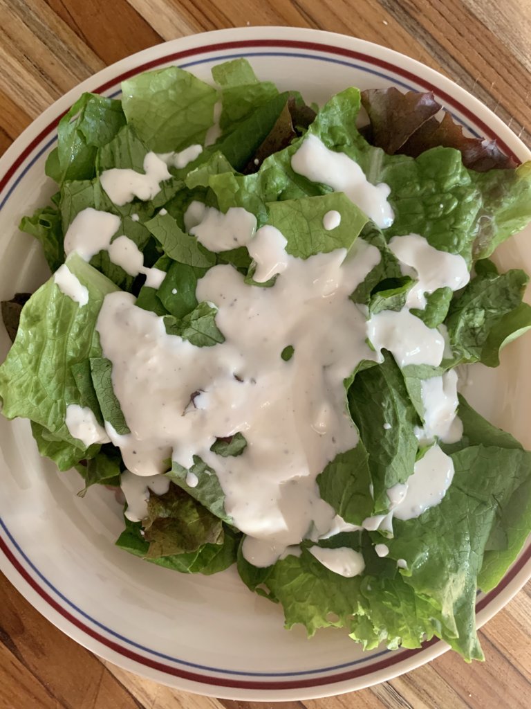 Mixed Greens & Buttermilk Dressing