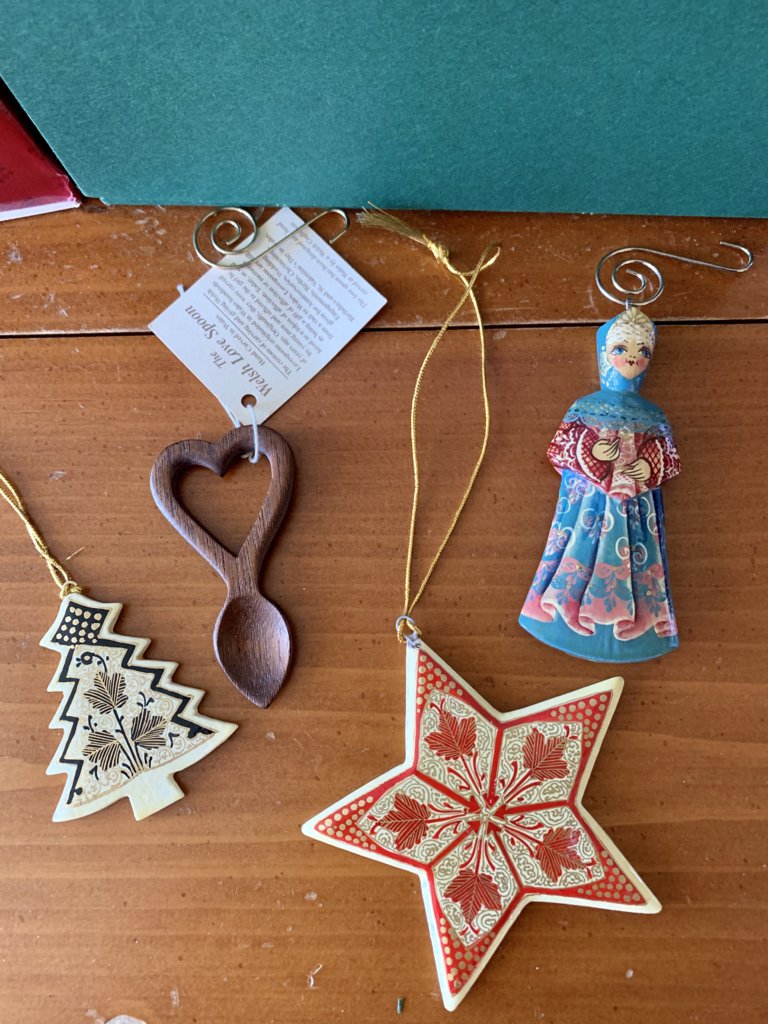 More Wooden Ornaments