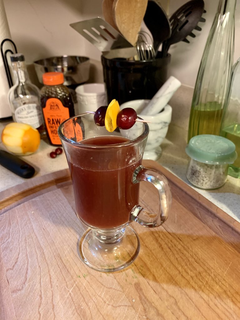 Mulled Cranberry Cocktail