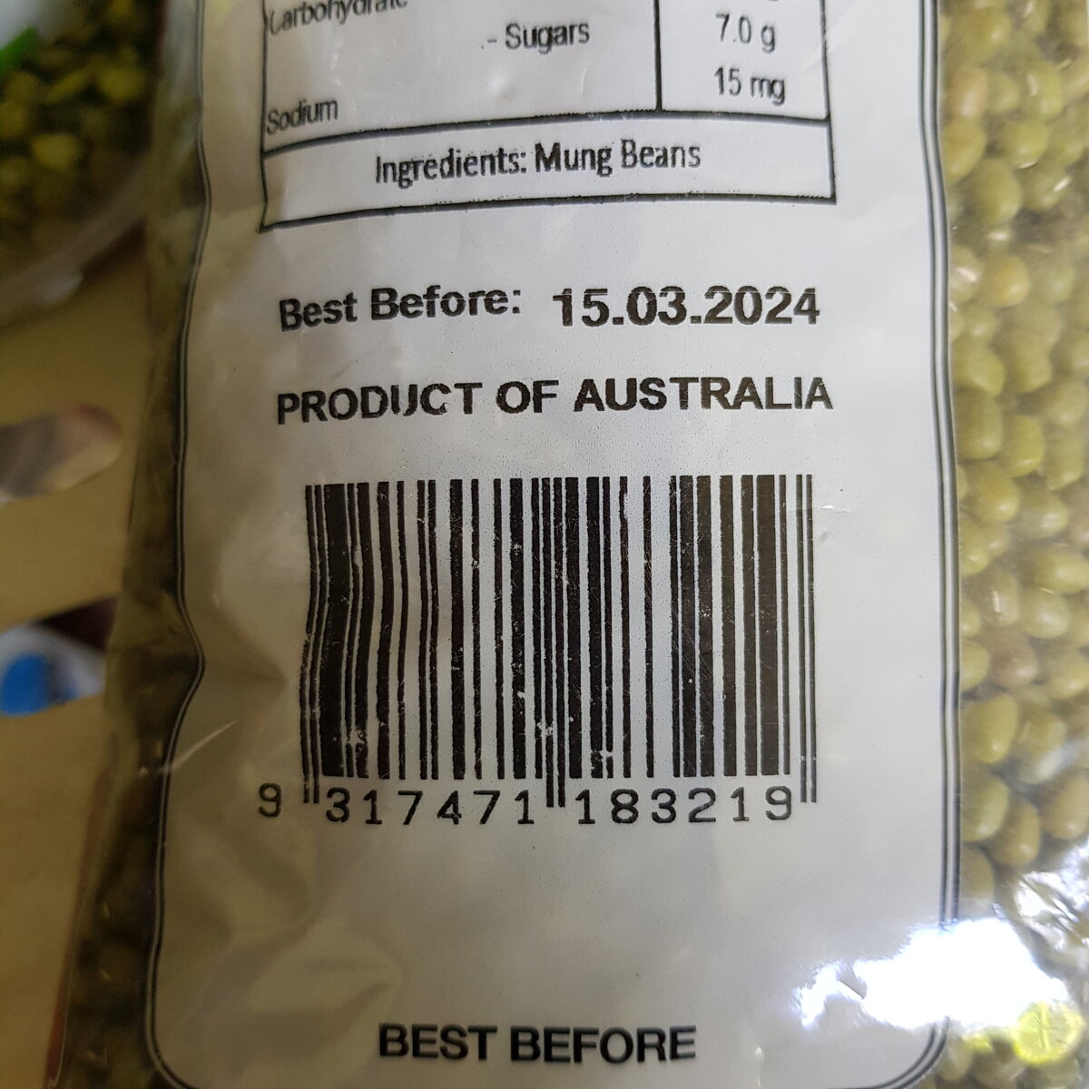 Mung beans