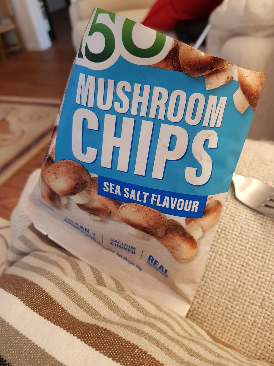 Mushroom crisps