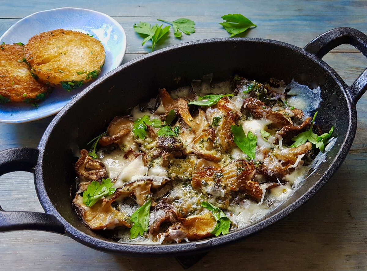 Mushroom Medley with toasted Sourdough