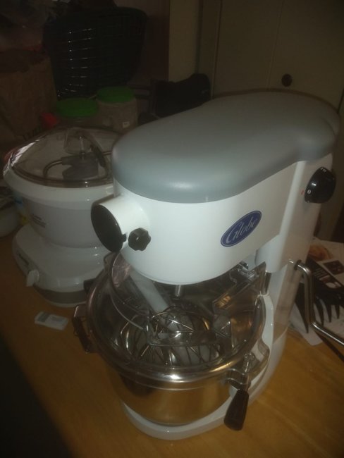 My new & Nutrimill Artiste & Globe mixers.