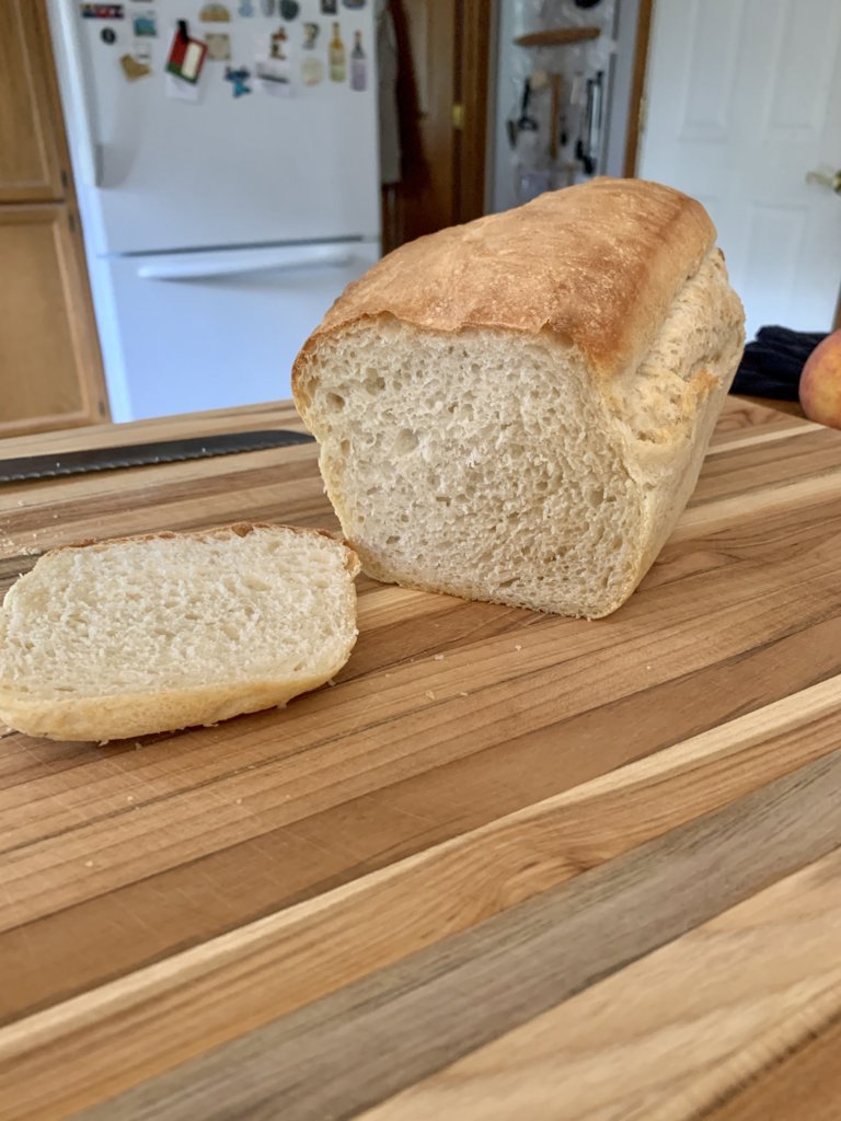 No-Knead Sandwich Bread