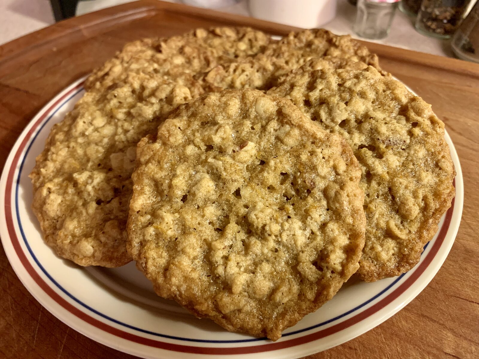 Orange-Oatmeal Cookies