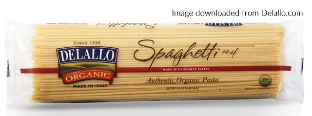 Organic Spaghetti noodles
