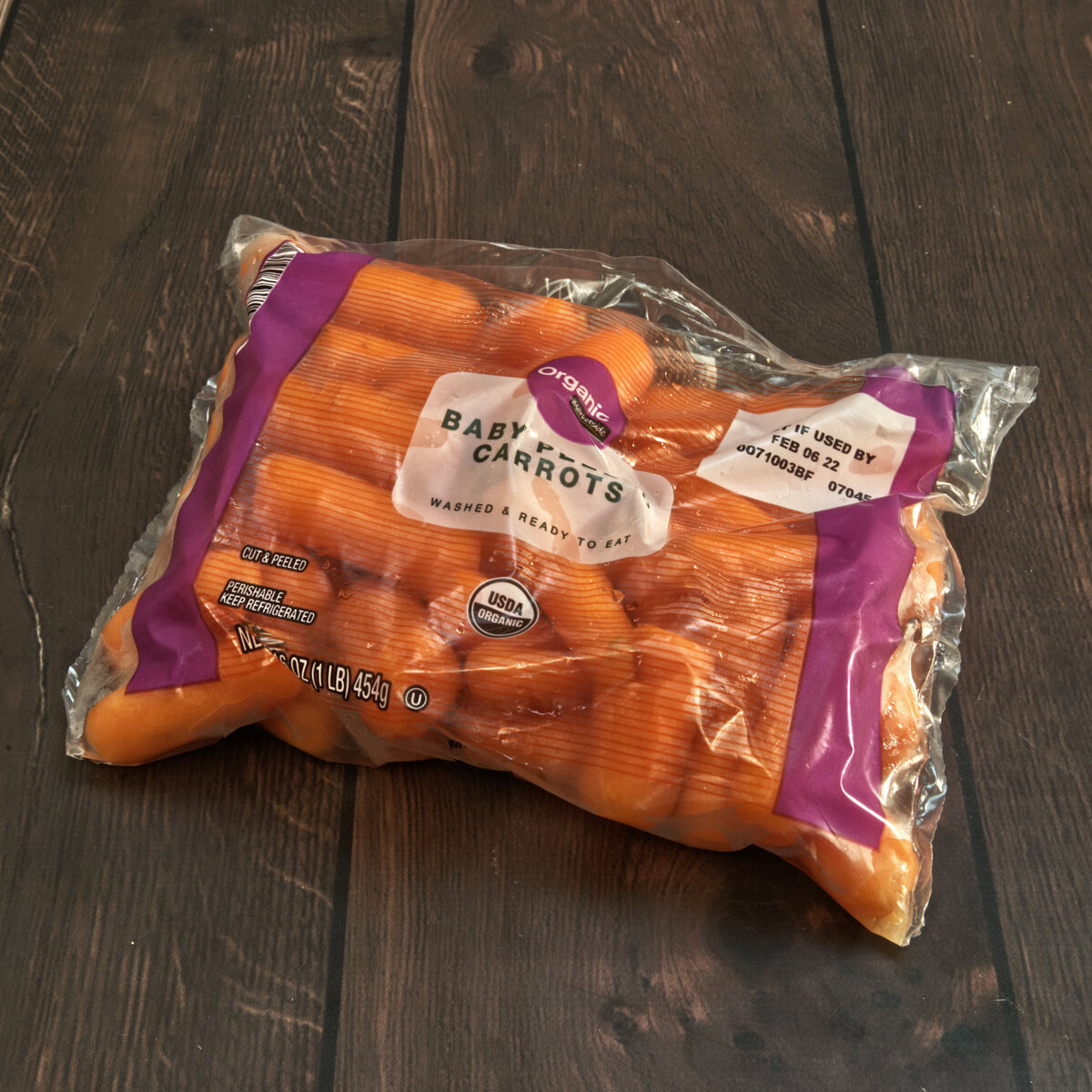 Packaged Baby Carrots