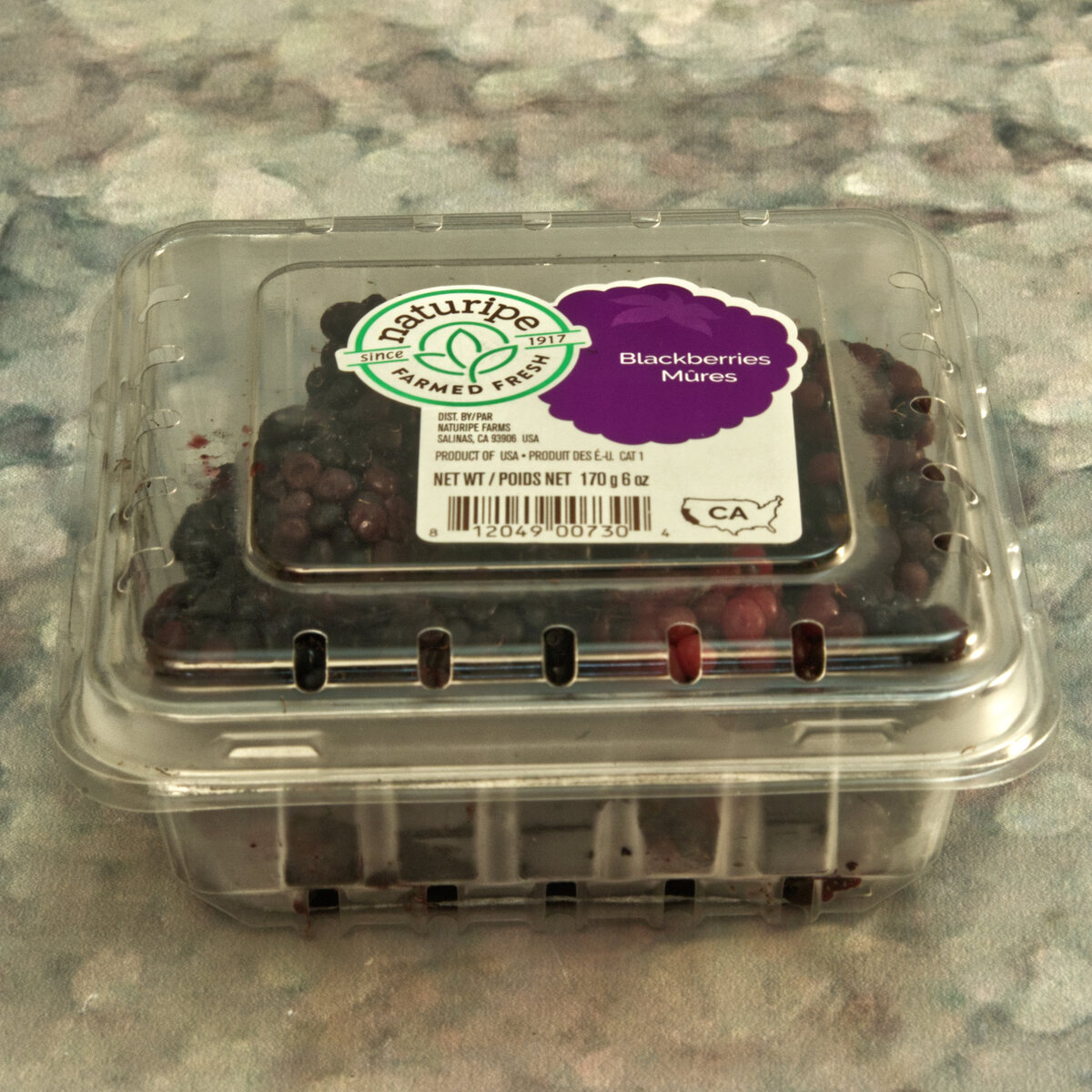 Packaged Blackberries
