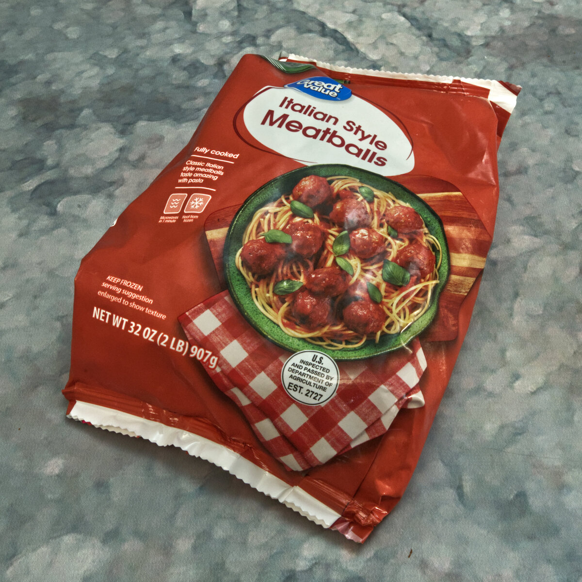Packaged Italian Style Meatballs