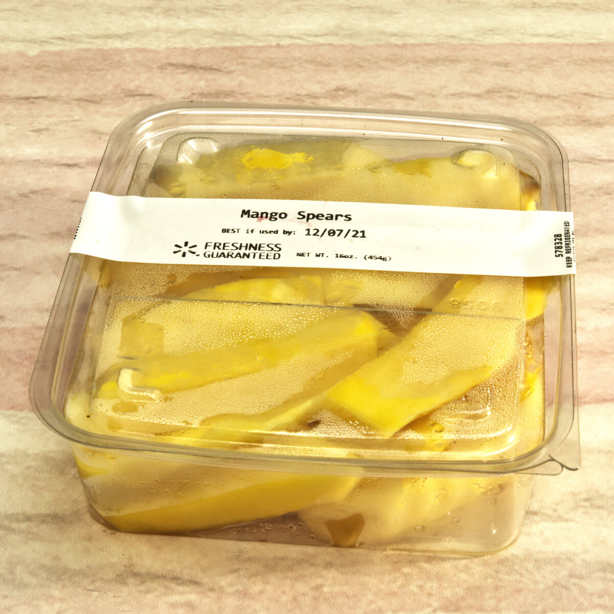 Packaged Mango Spears