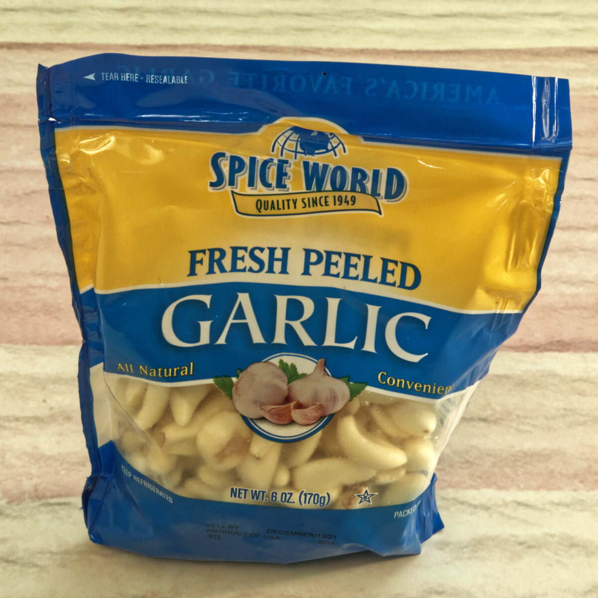 Packaged Peeled Garlic