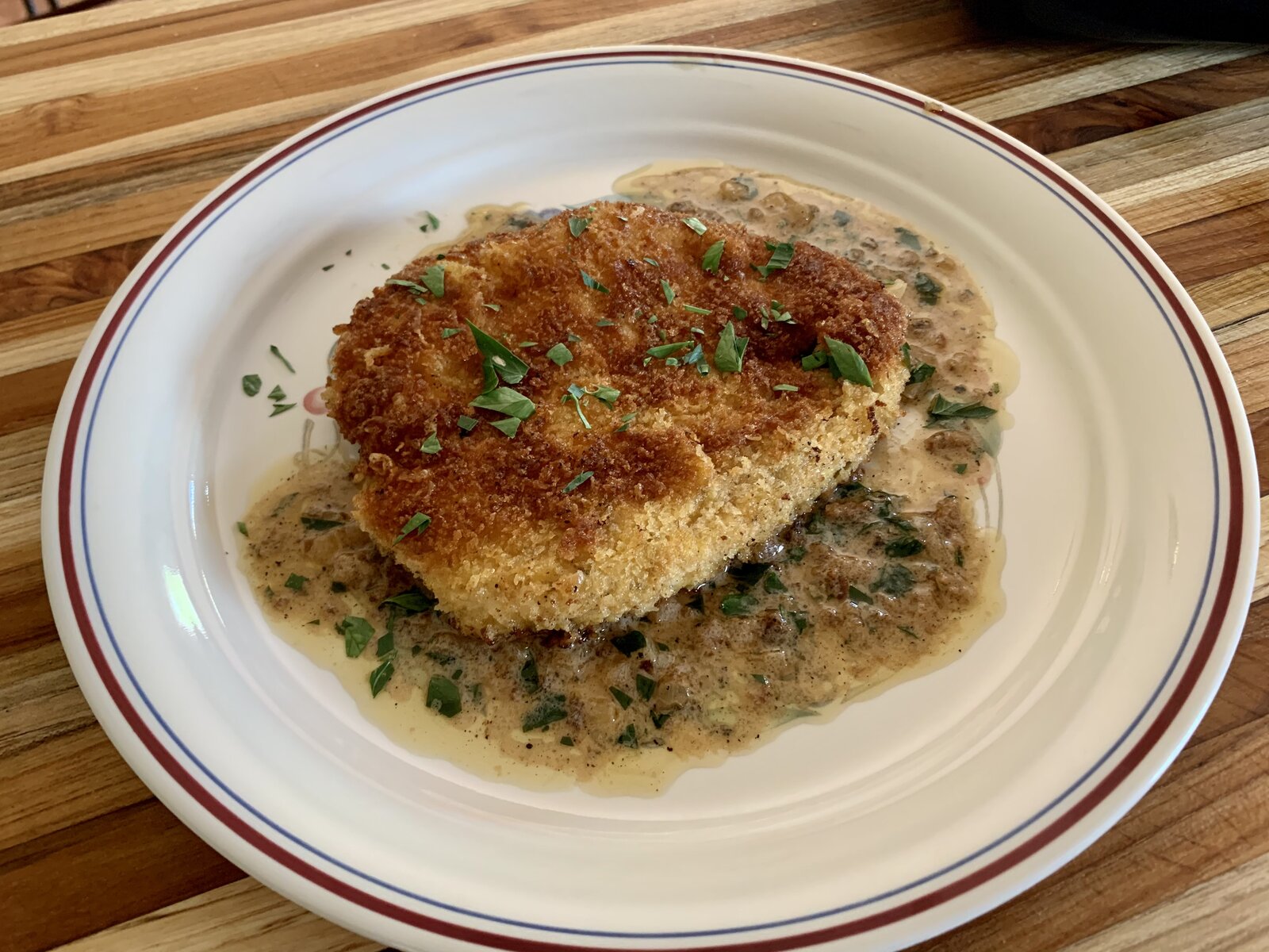 Pan-Fried Chicken Breast Cutlet