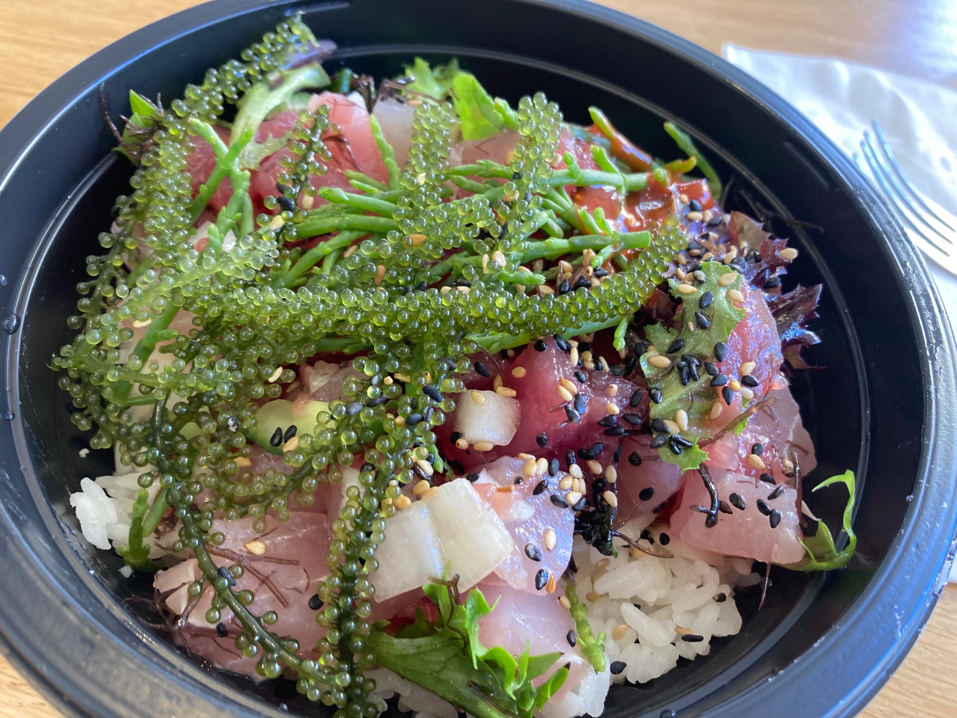 Poke bowl from Maguro Spot