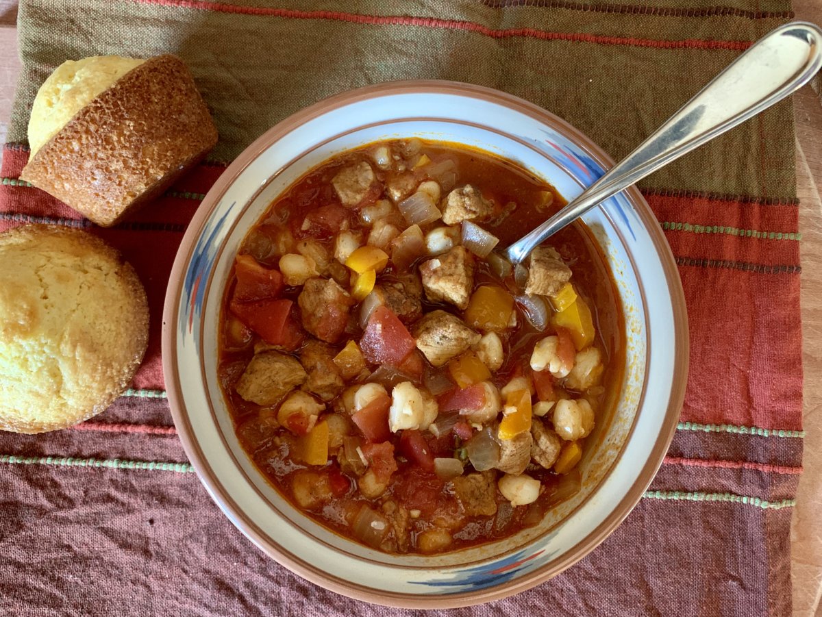 Pork And Hominy Stew