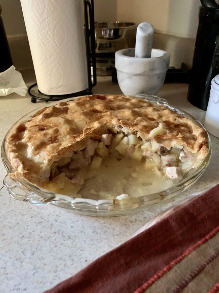 Pork-Apple-Potato-Onion Pie