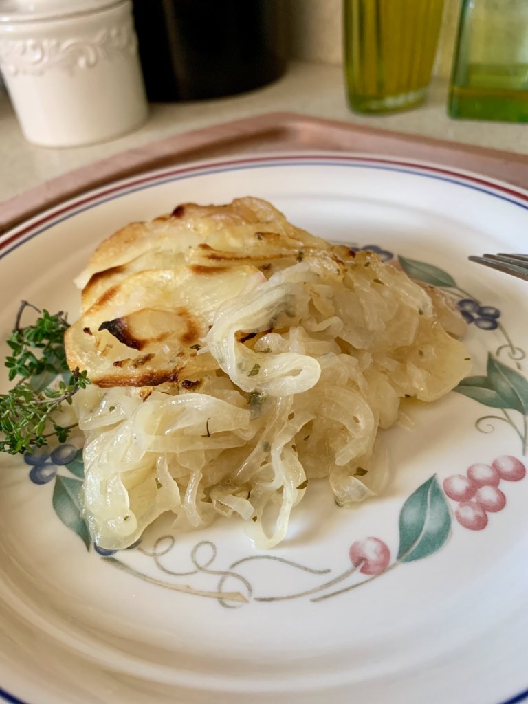 Potato Apple Onion Gratin