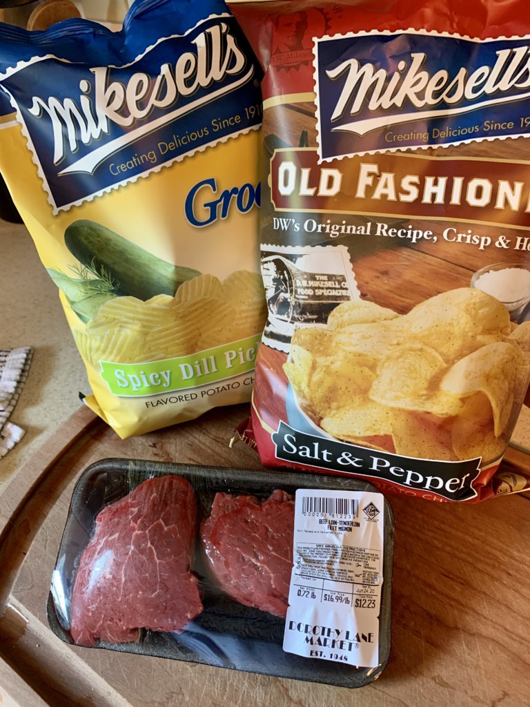 Potato Chips And Beef