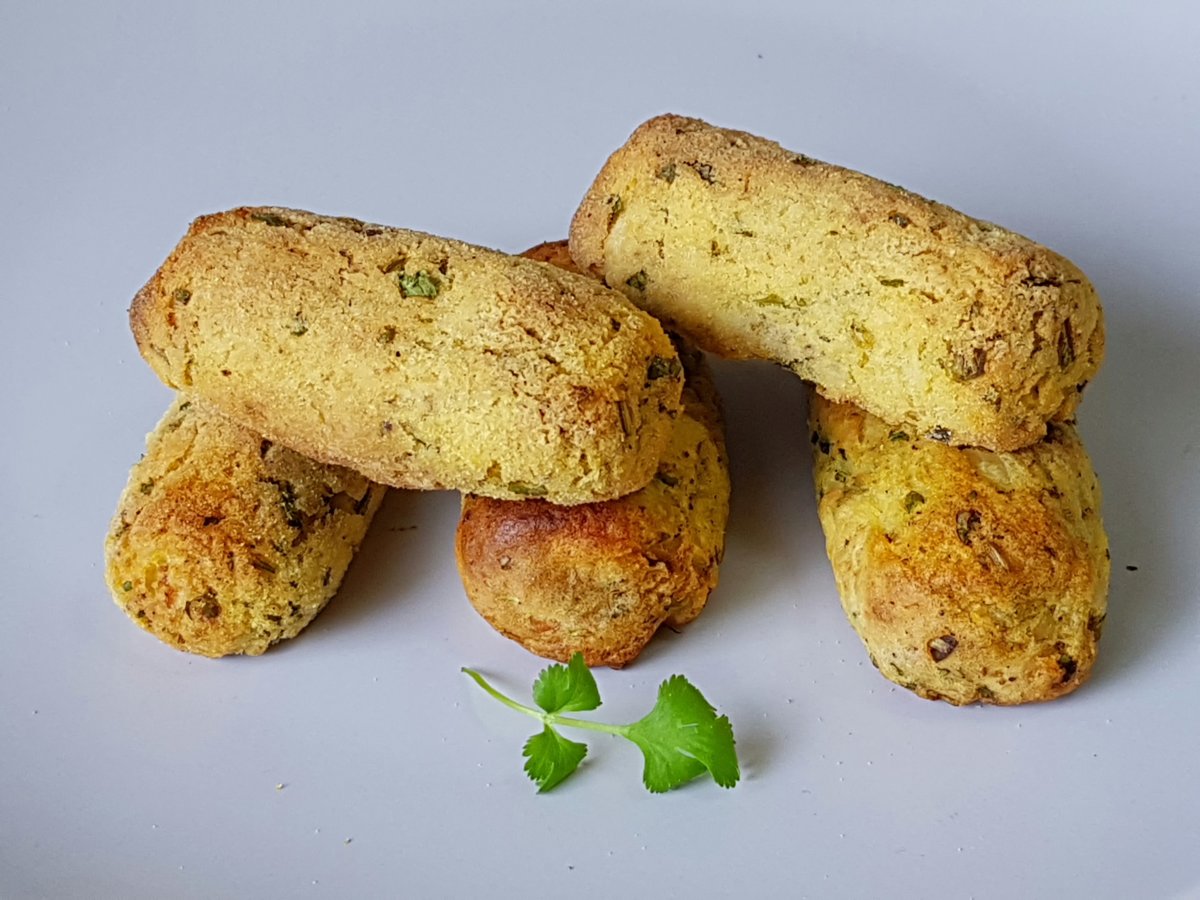 Potato & Polenta Fingers (Baked)