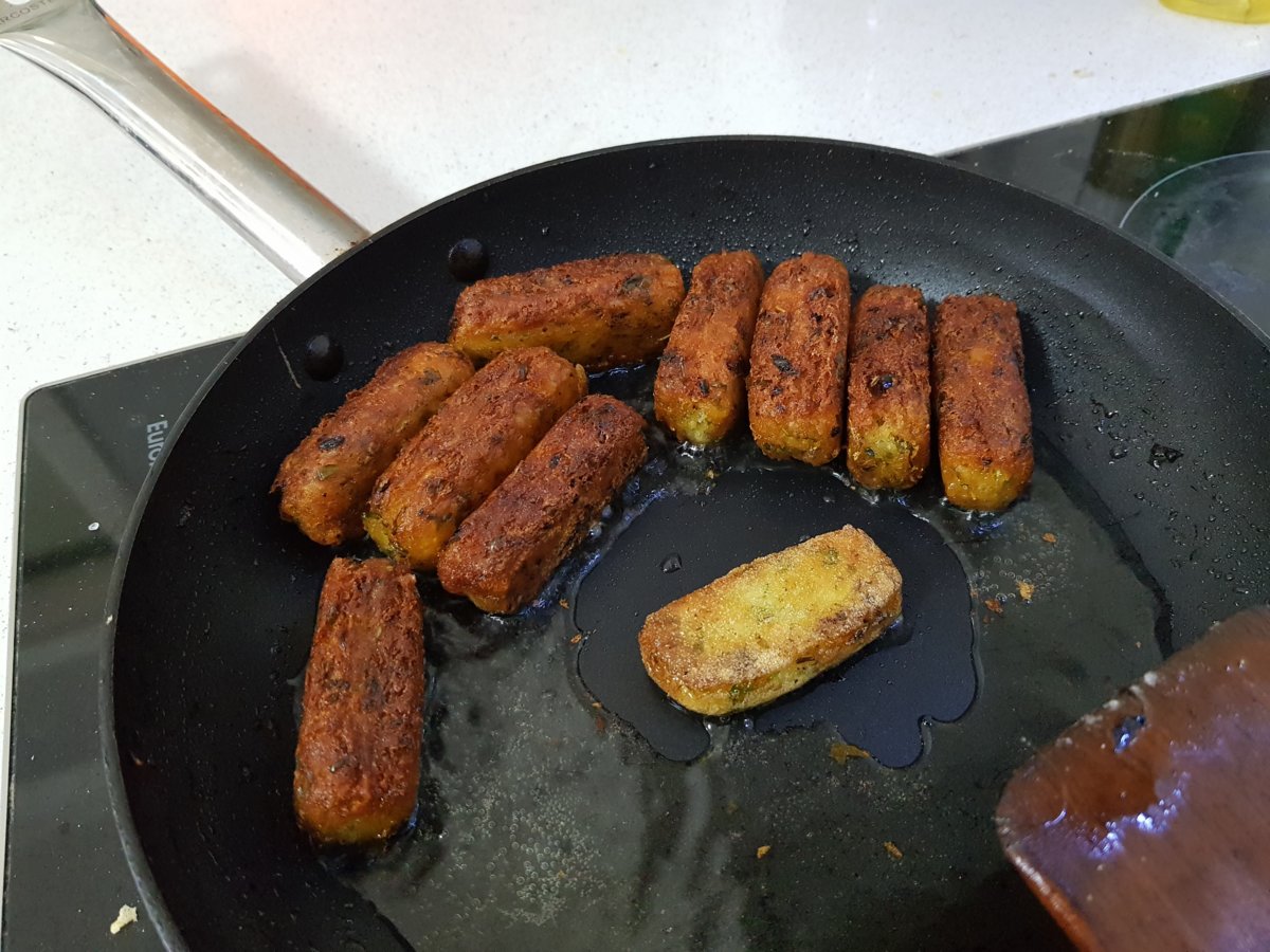 Potato & Polenta Fingers