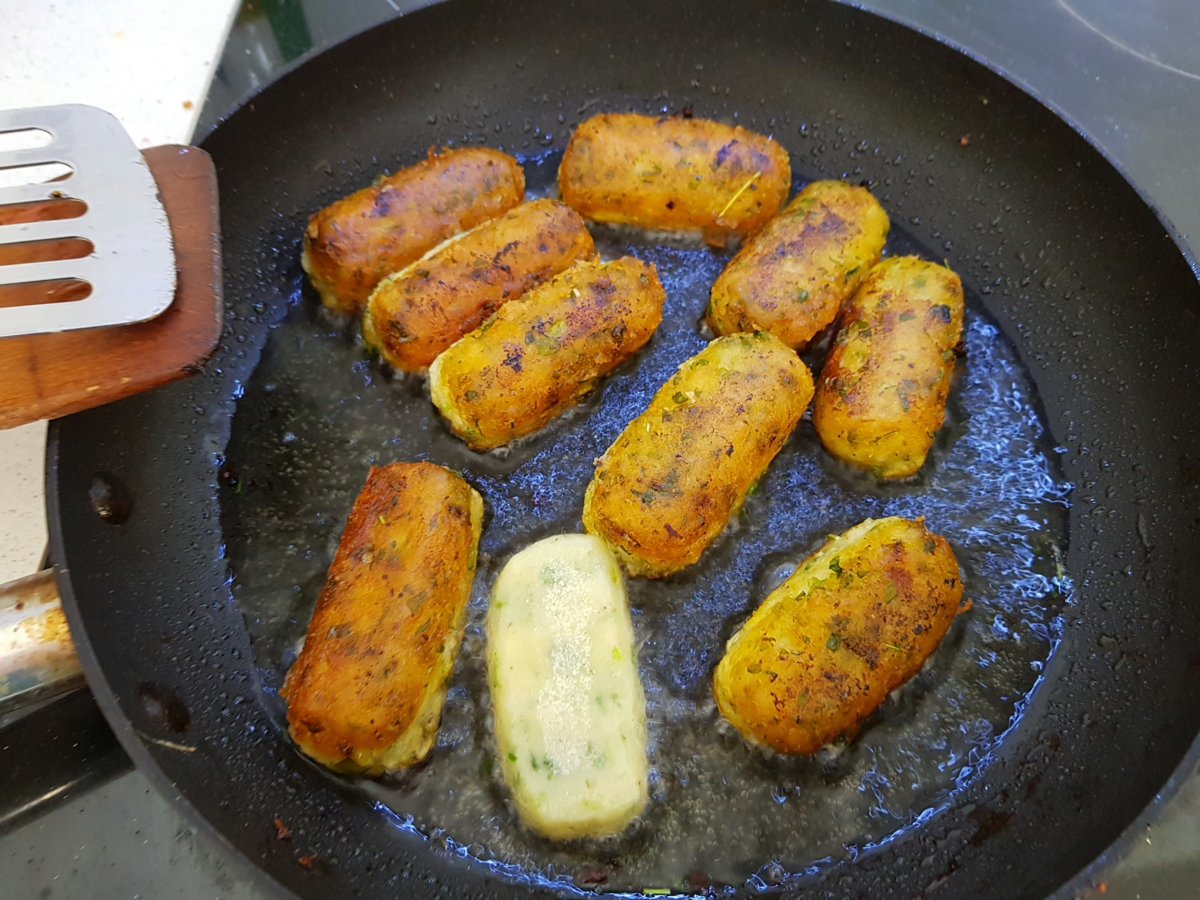 Potato & Polenta Fingers