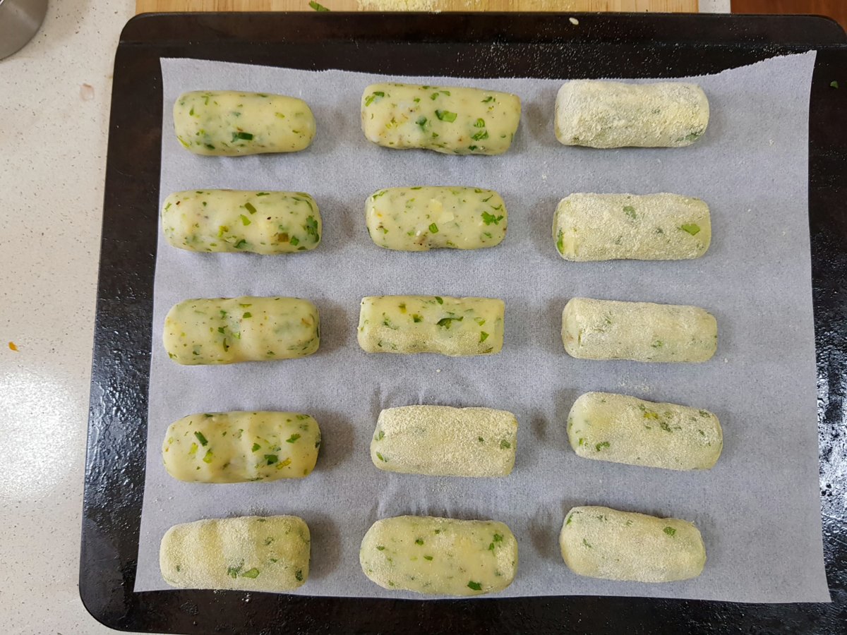 Potato & Polenta Fingers