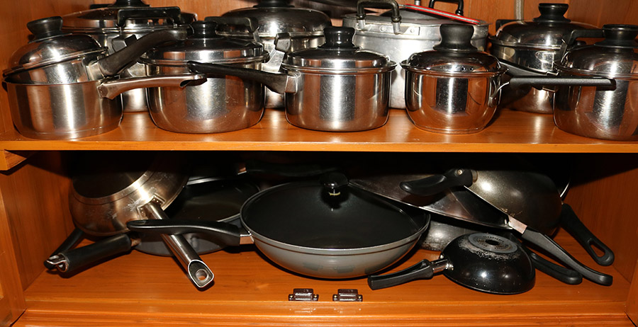 Pots and pans