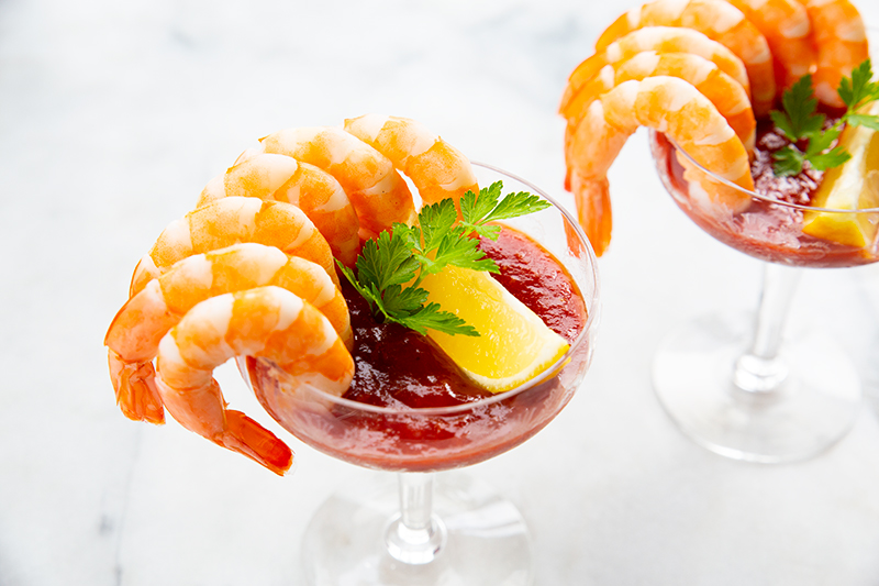 Prawn And/Or Shrimp Cocktail
