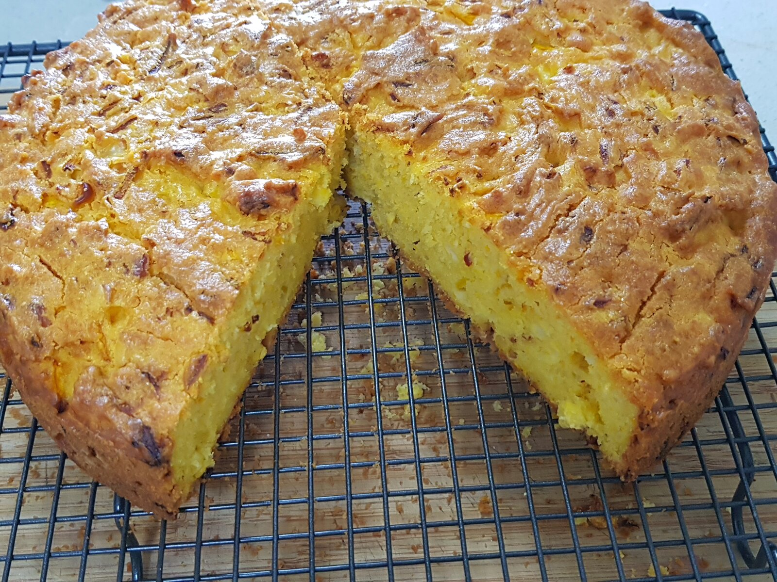 Pumpkin Corn Bread