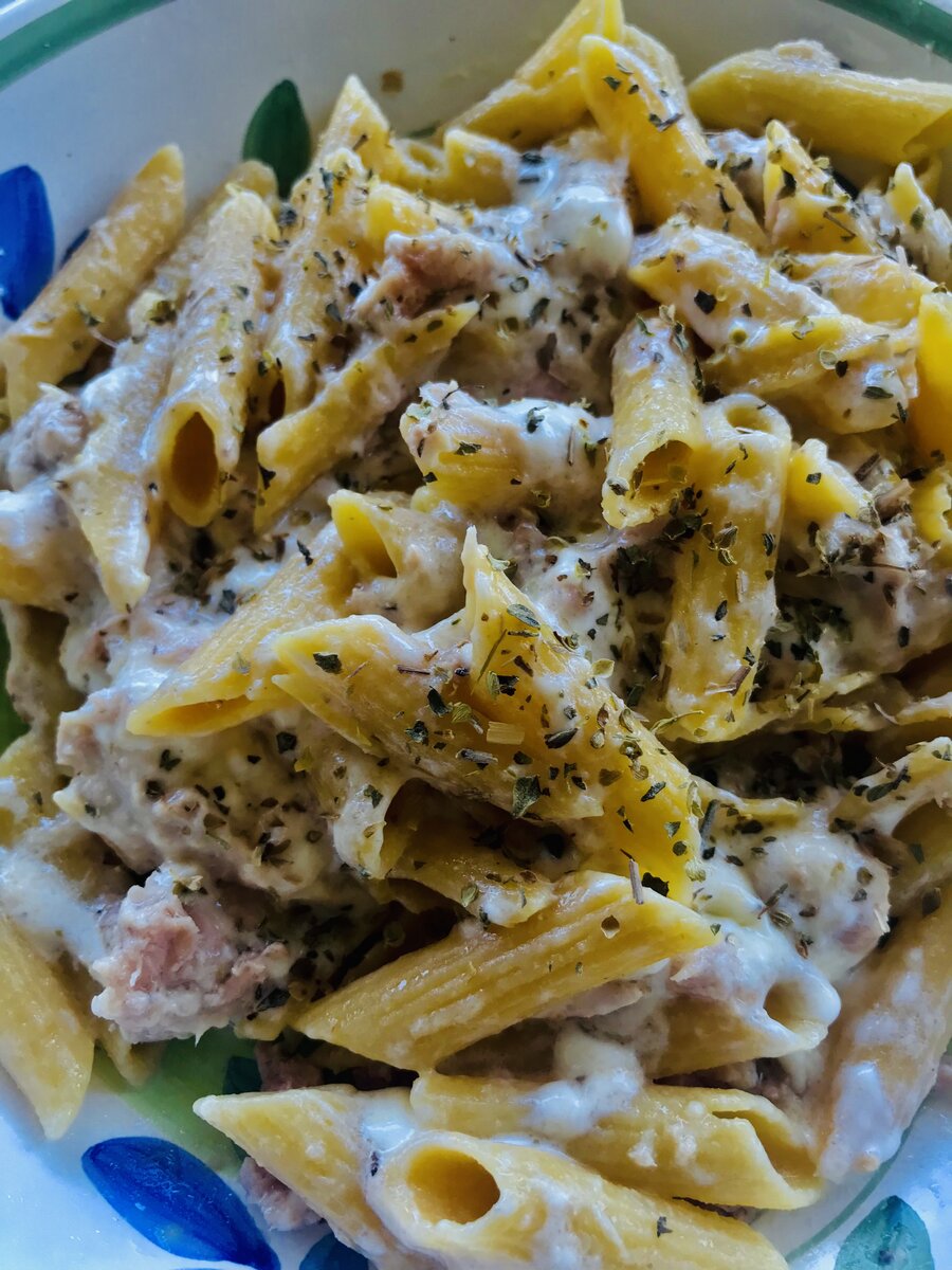 Quinoa Pasta with Tuna, Cream Cheese, Oregano.jpeg