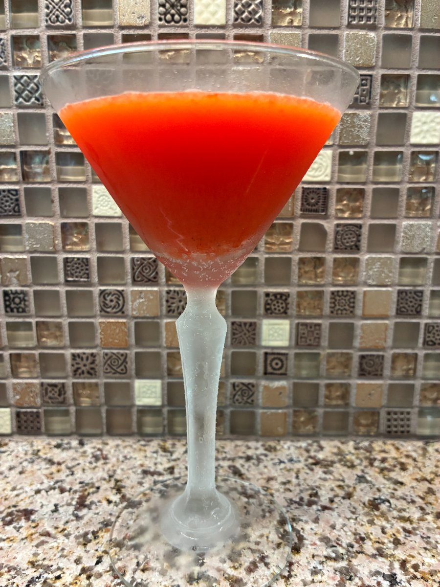 Red Pepper Martini