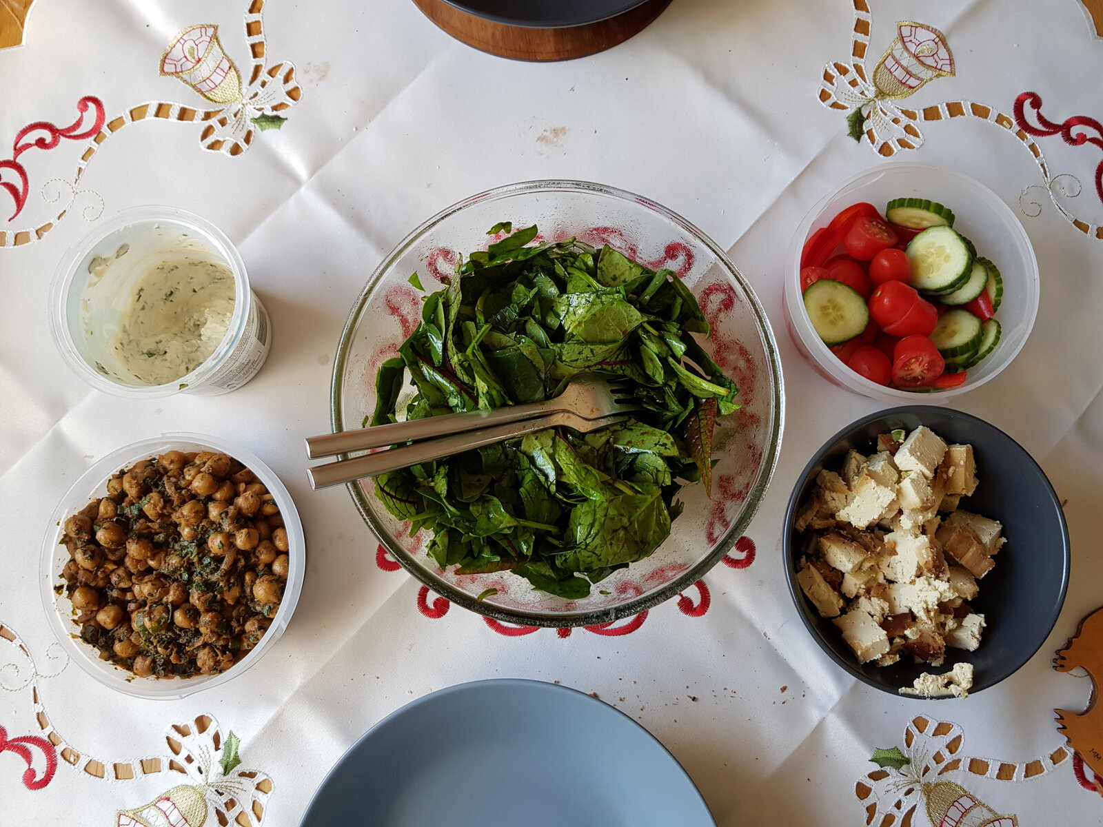 Remains of Christmas Day Lunch