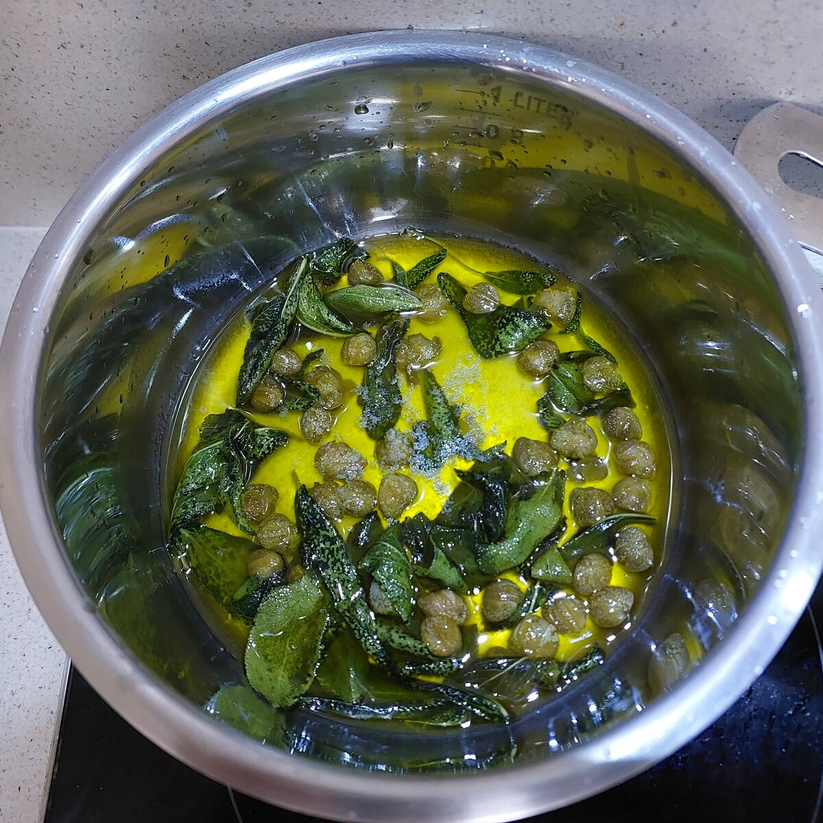 Sage, Caper and Lemon Oil