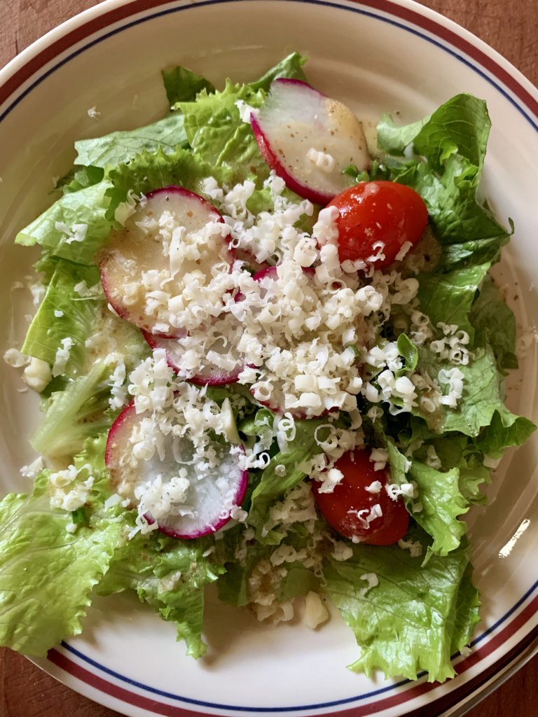 Salad W/ Mustard Vinaigrette