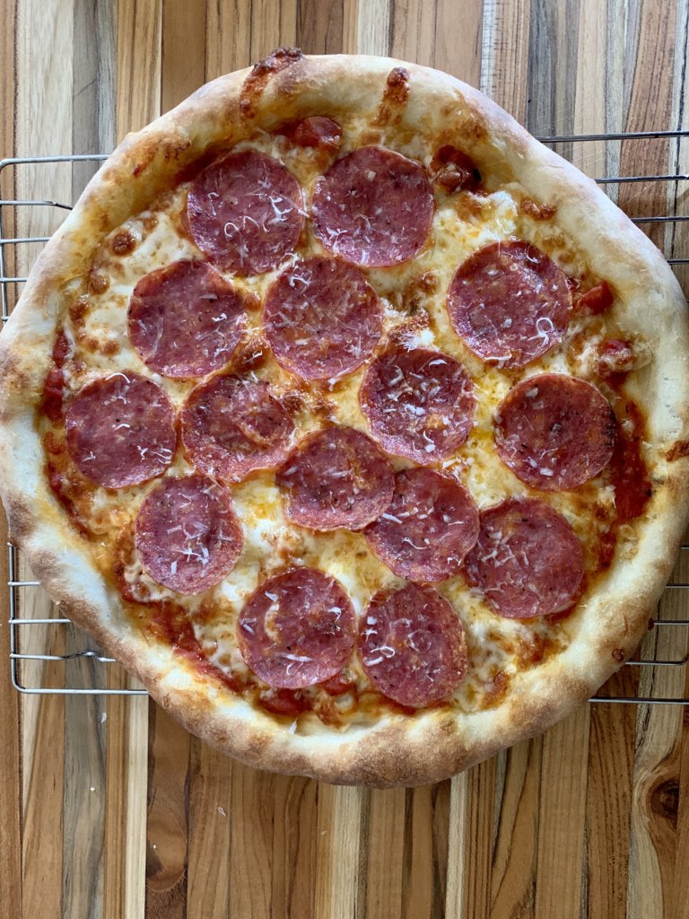 Salami Pizza!