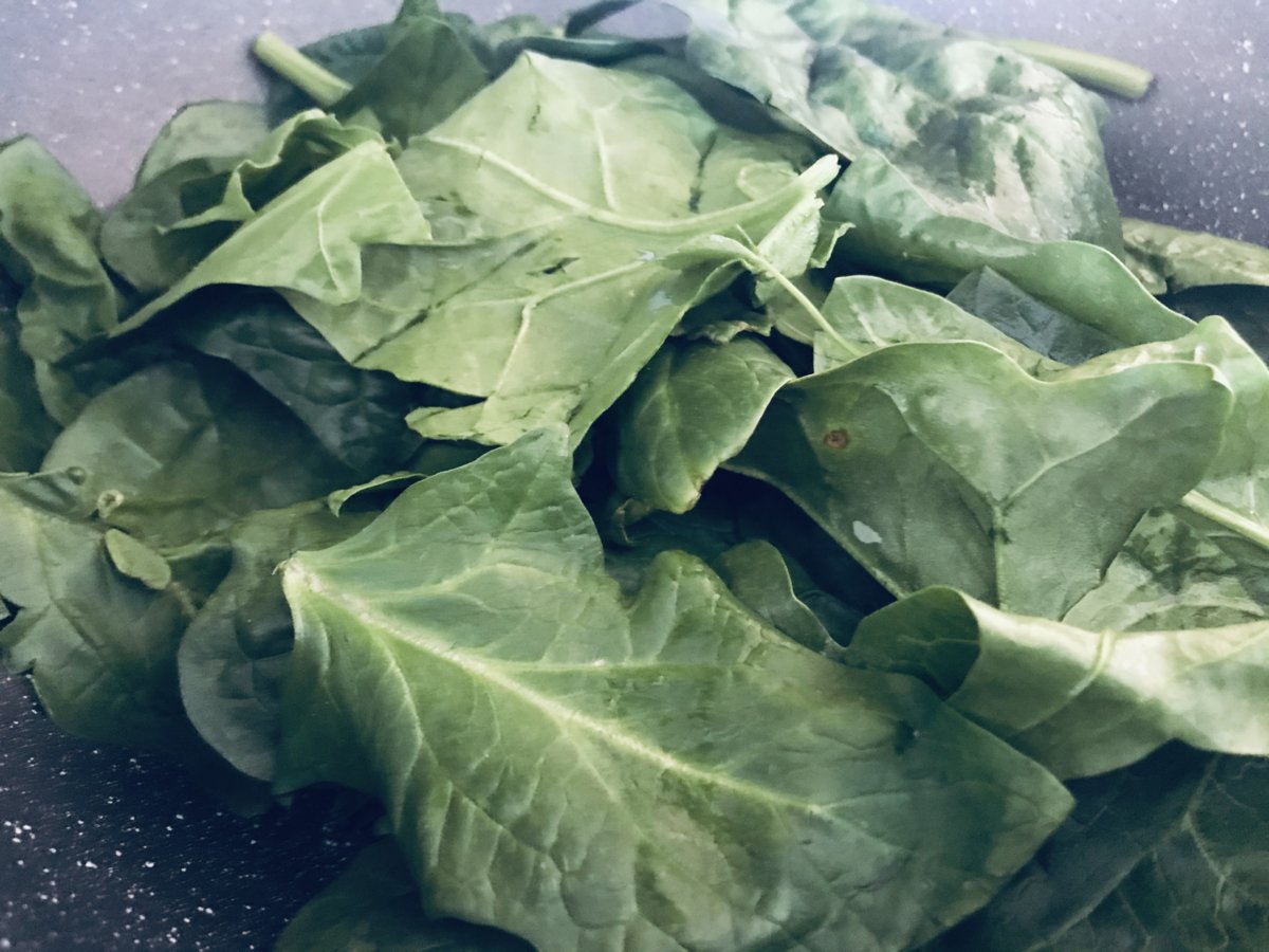 Sautéing fresh spinach.jpeg