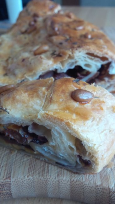 Savoury Apple Strudel