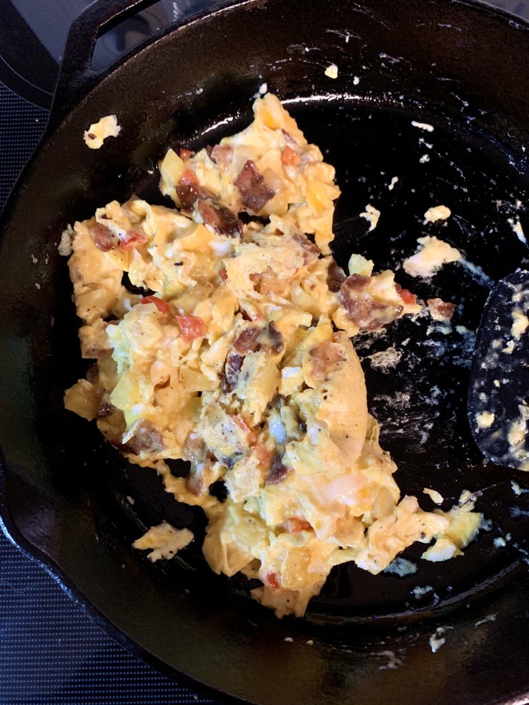 Scrambled Eggs For Burritos