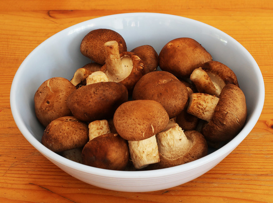 Shiitake mushrooms