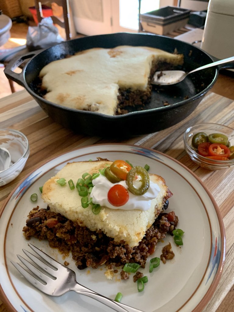 Skillet Tamale Pie