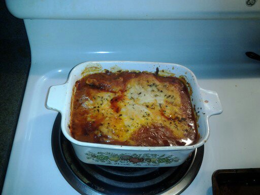 Small baked Lasagna