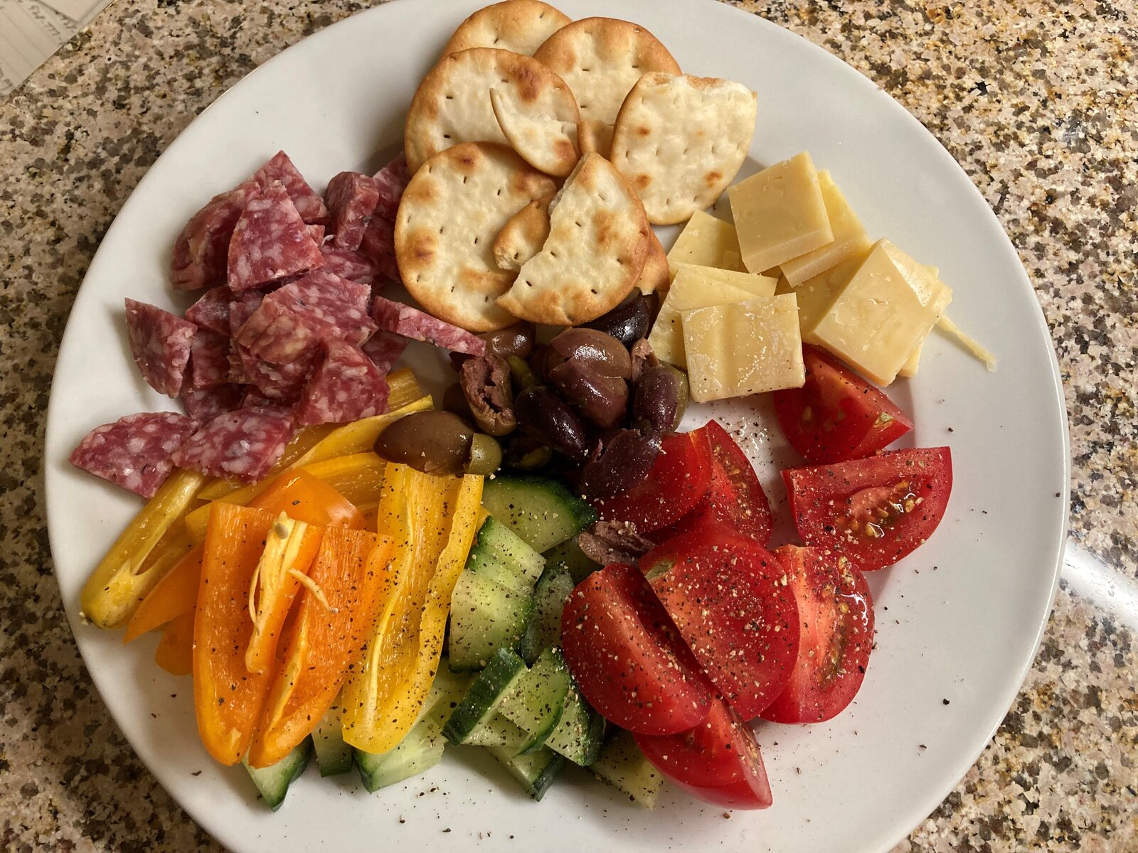 snack plate