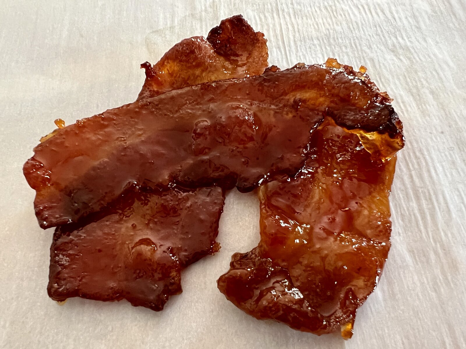 Sriracha-Maple Glazed Bacon