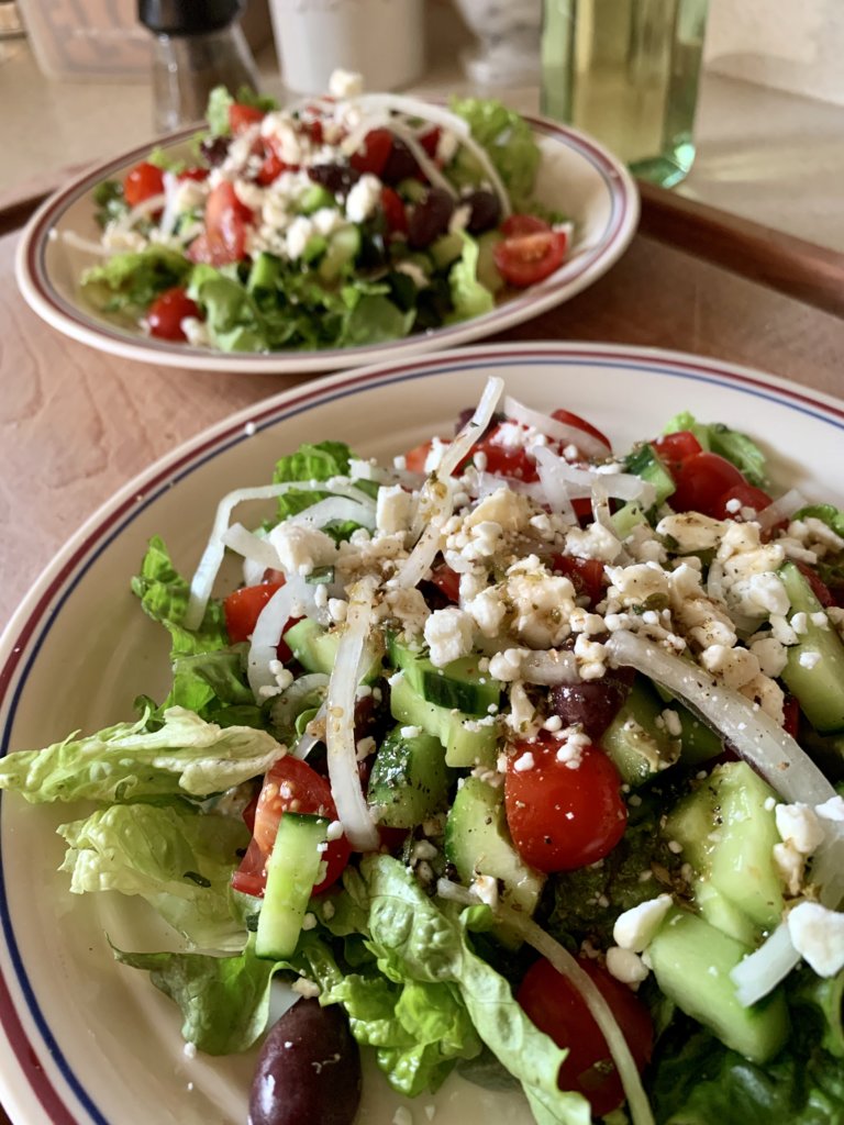 Starting W/ Greek Salad