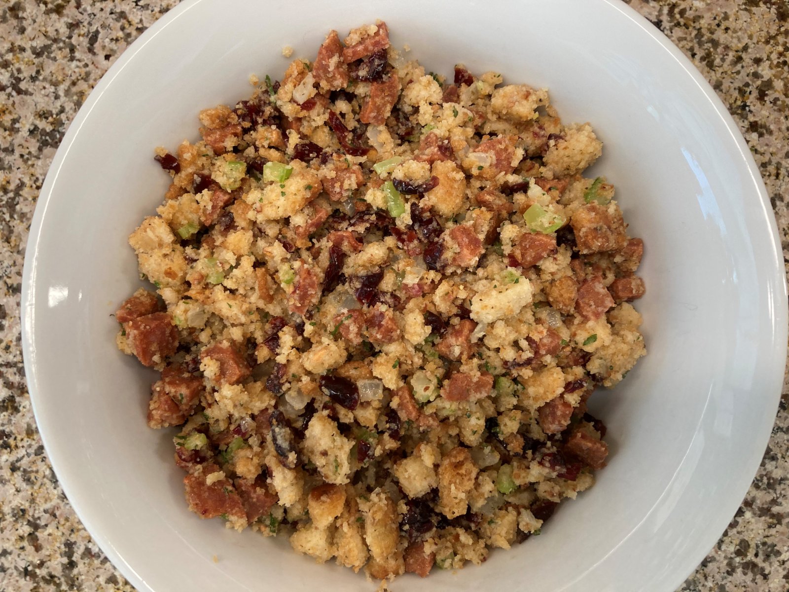 Stuffing Casserole Ala Grandma Eva